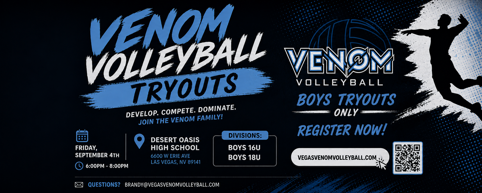 Boys Make-Up Tryouts – Friday, September 4th
